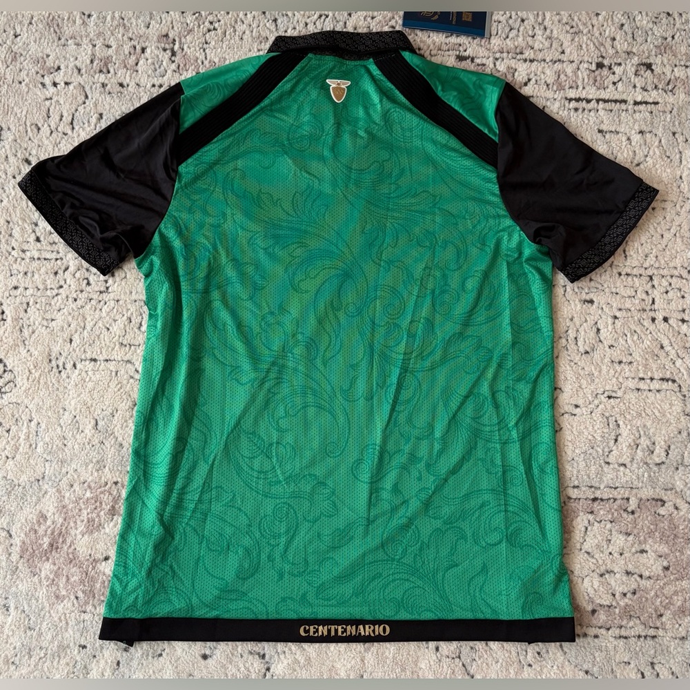 Marathon Authentic Ecuador 100 Years Edition Centenario Green Jersey Men’s Sz: M - Picture 6 of 7